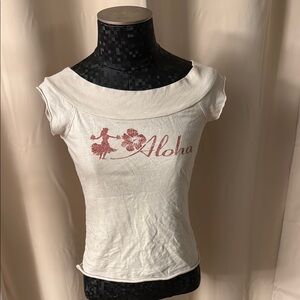 Aloha Women's Top Vintage Small